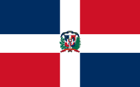 Dominican Republic national flag Dominican Republic