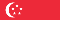 Singapore national flag Singapore