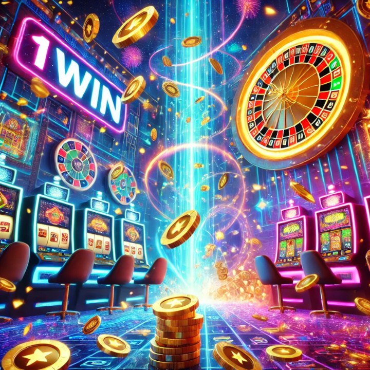 1Win casino, rollete and slots poster image