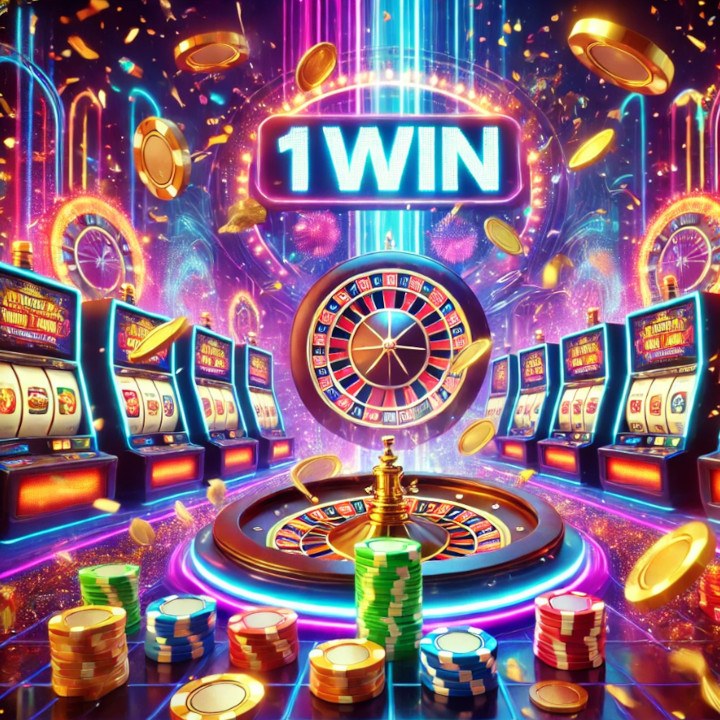 1Win casino, rollete and slots poster