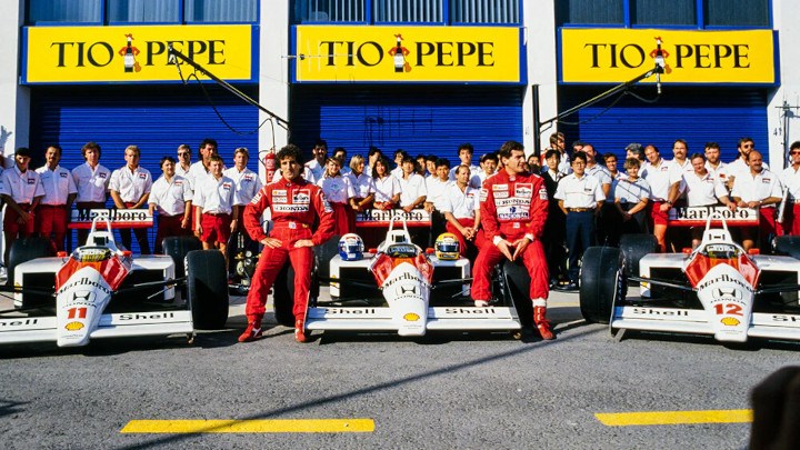 Old Photo of McLaren Formula 1 Team