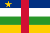 Central African Republic national flag Central African Republic