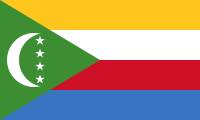 Comoros national flag Comoros