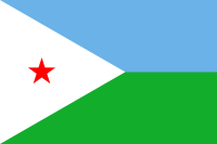 Djibouti national flag Djibouti
