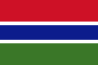Gambia national flag Gambia