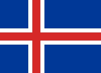 Iceland national flag Iceland