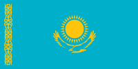 Kazakhstan national flag Kazakhstan