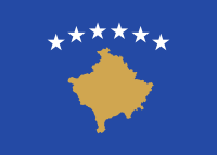 Kosovo national flag Kosovo