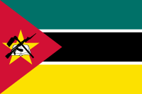 Mozambique national flag Mozambique