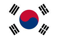 South Korea national flag South Korea