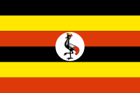 Uganda national flag Uganda