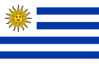 Uruguay national flag Uruguay